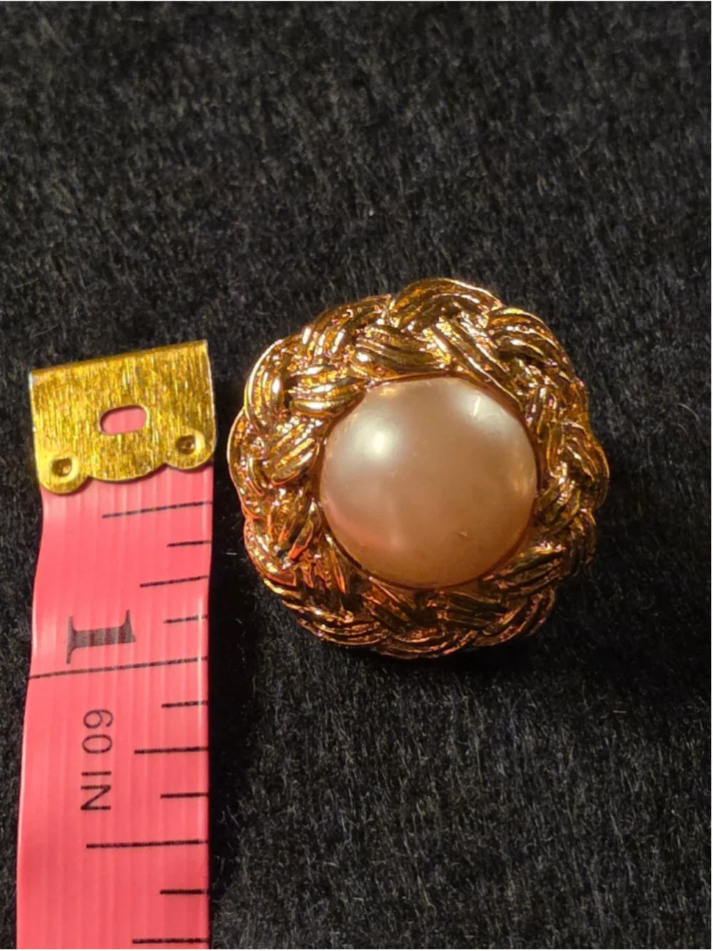 Chanel 1993 Rope Pearl Earrings - Picture 6 of 8